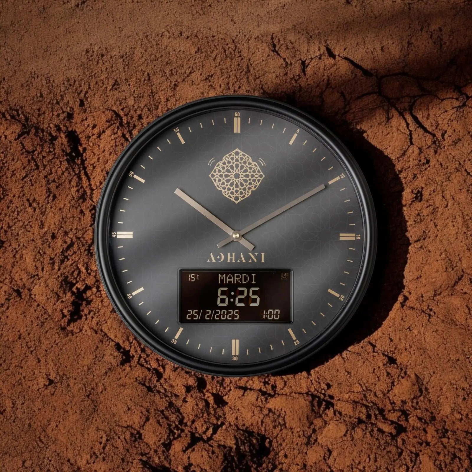 Horloge-Adhan-design-et-moderne ADHANI